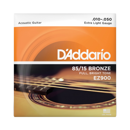 Cuerdas para Guitarra Electroacústica/Folk 10-50 D'Addario