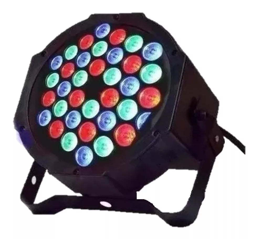 Foco par LED 36 DMX alto brillo RGB