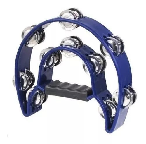 Pandero media luna doble azul Scorpion