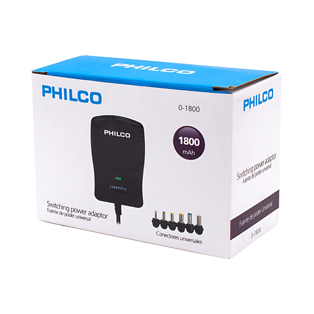Eliminador de Pilas 1800 mAh Philco