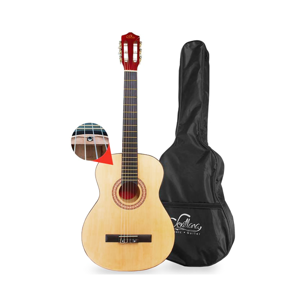 Guitarra Clásica Delgada 39" Natural Sevillana