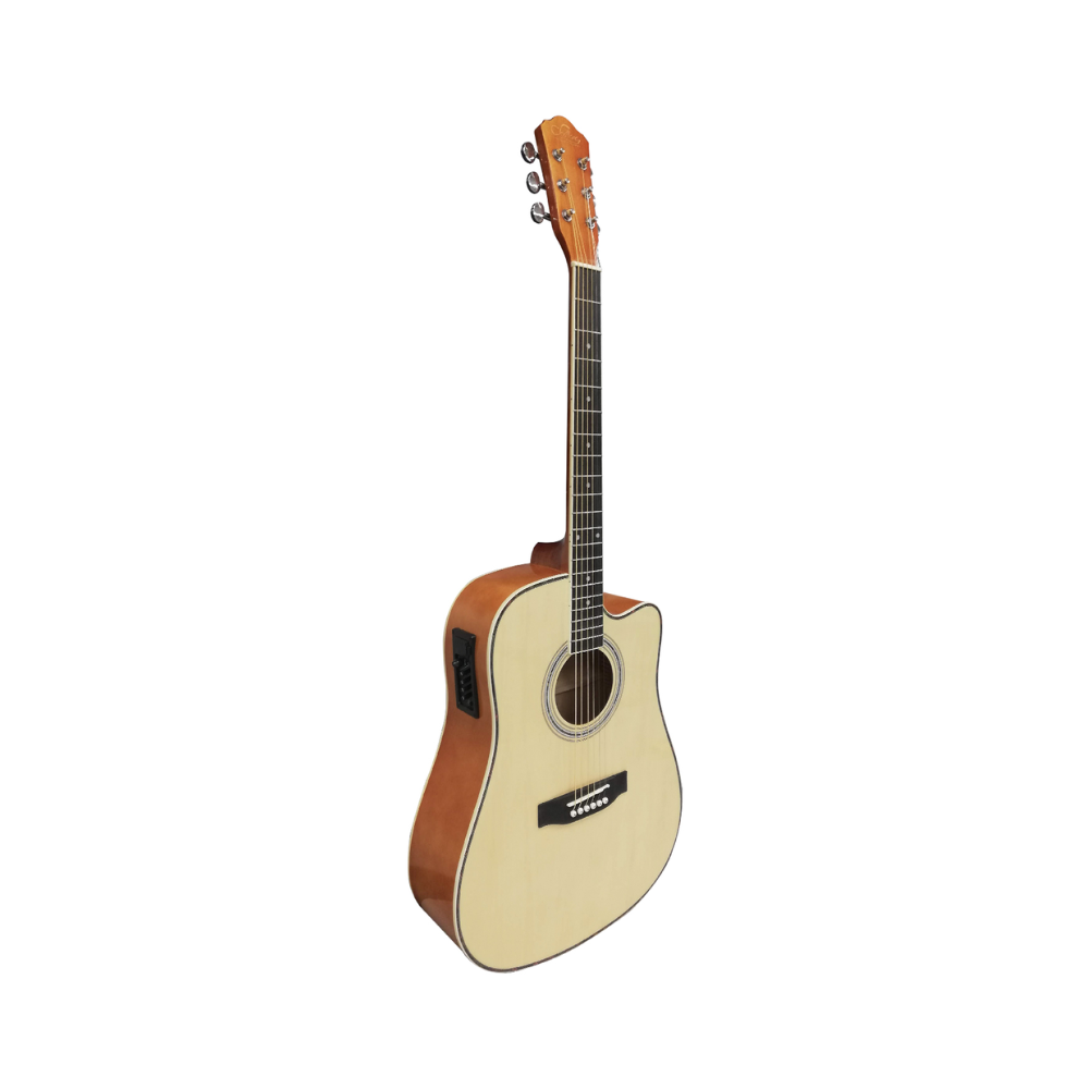 Guitarra Electroacústica 41" Natural Sevillana