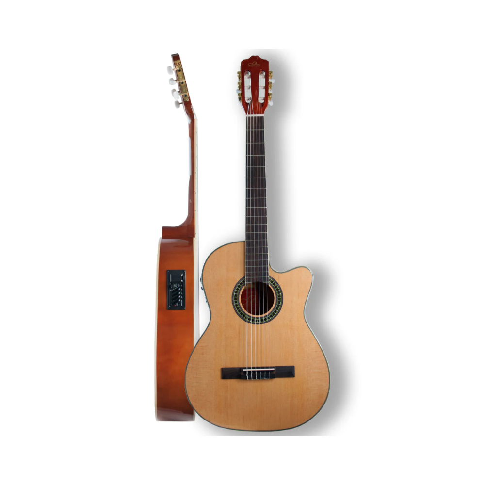 Guitarra Electroacústica 39" Cutaway Sevillana
