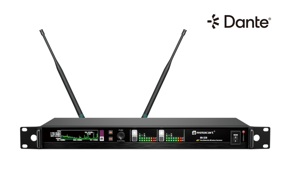 Receptor inalámbrico doble canal HR-32D Relacart