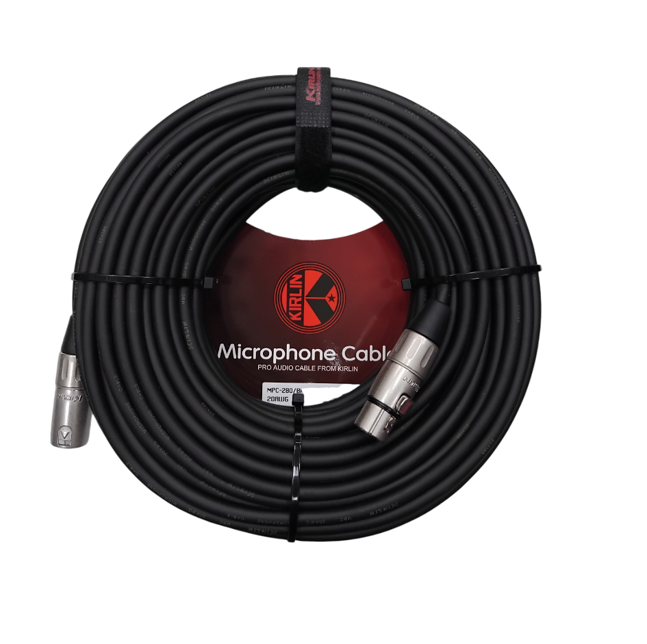 Cable Para Micrófono XLR Macho a Hembra 30m Kirlin