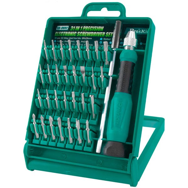 Destornillador con juego de puntas Pro'sKit SD-9802