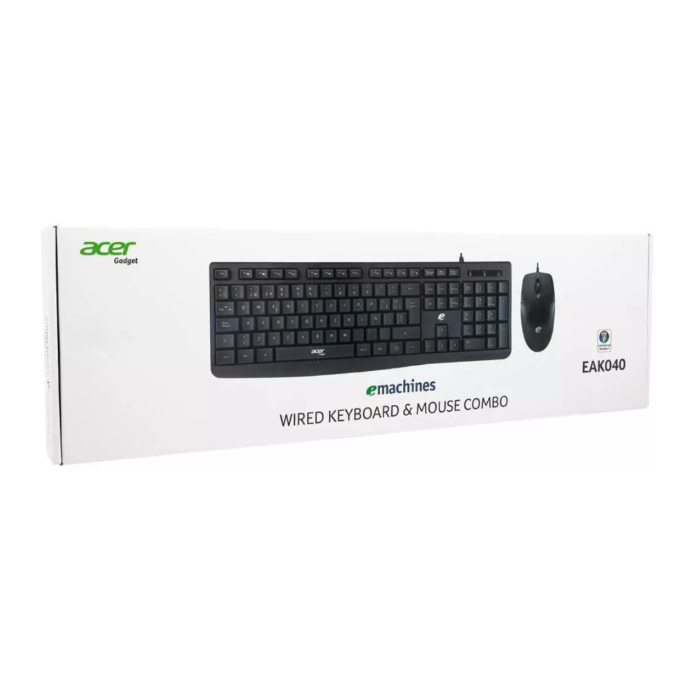Kit Teclado y Mouse Alámbrico Acer