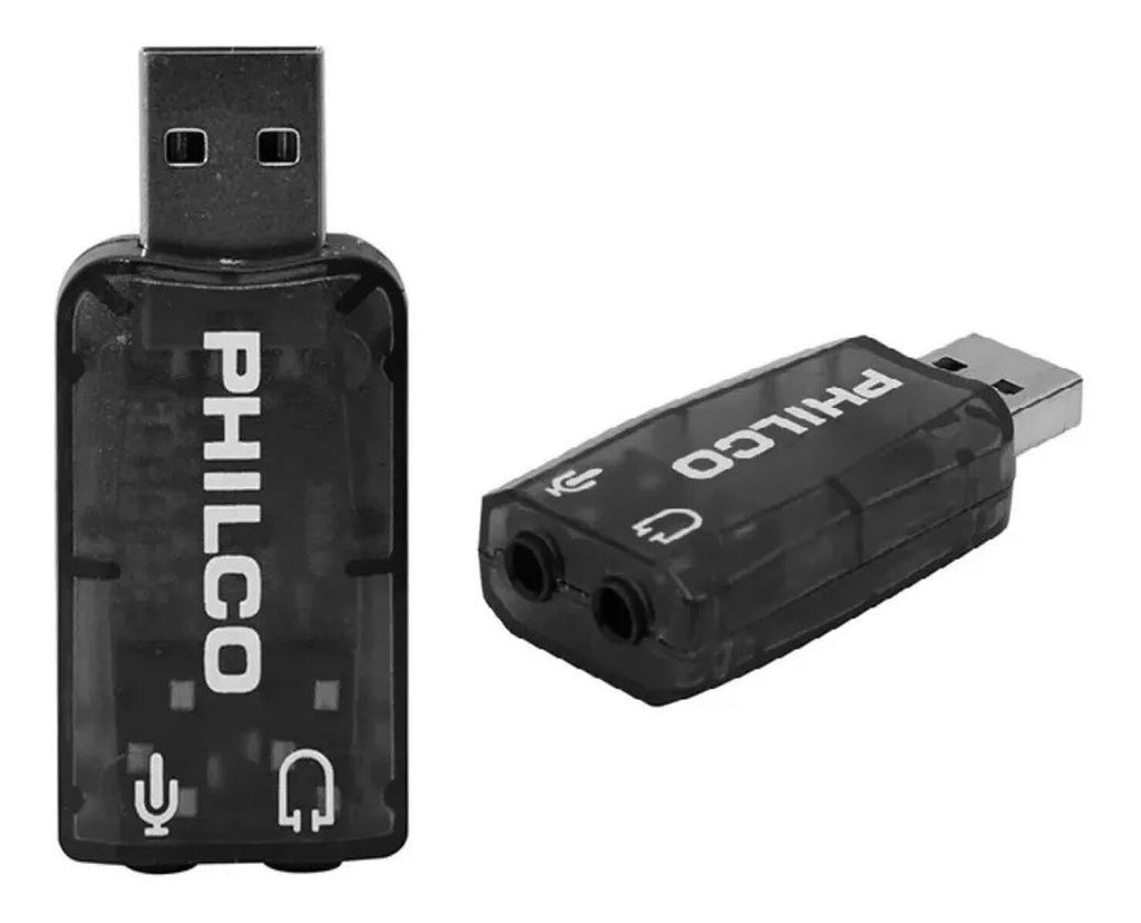 Tarjeta De Sonido USB Philco