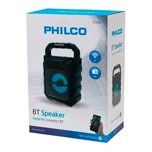 Parlante Bluetooth Portátil Radio Fm Philco