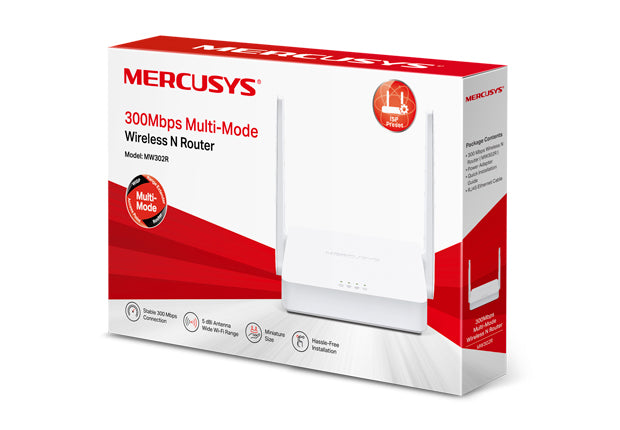 Router inalámbrico multimodo N 300Mbps Mercusys