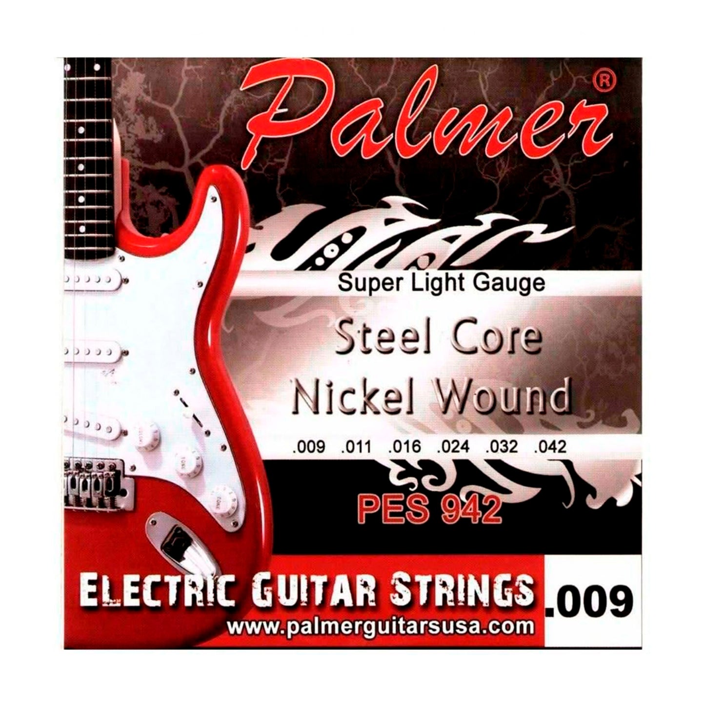 Cuerdas Guitarra Eléctrica 9-42 Palmer
