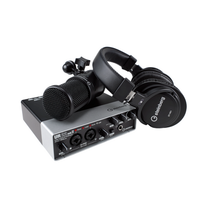 Pack de Grabación USB UR22MKII R Pack Steinberg