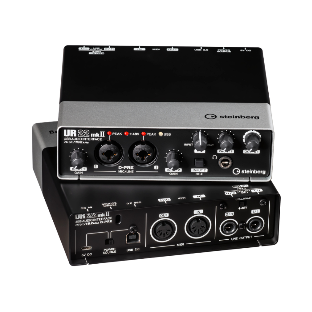 Pack de Grabación USB UR22MKII R Pack Steinberg