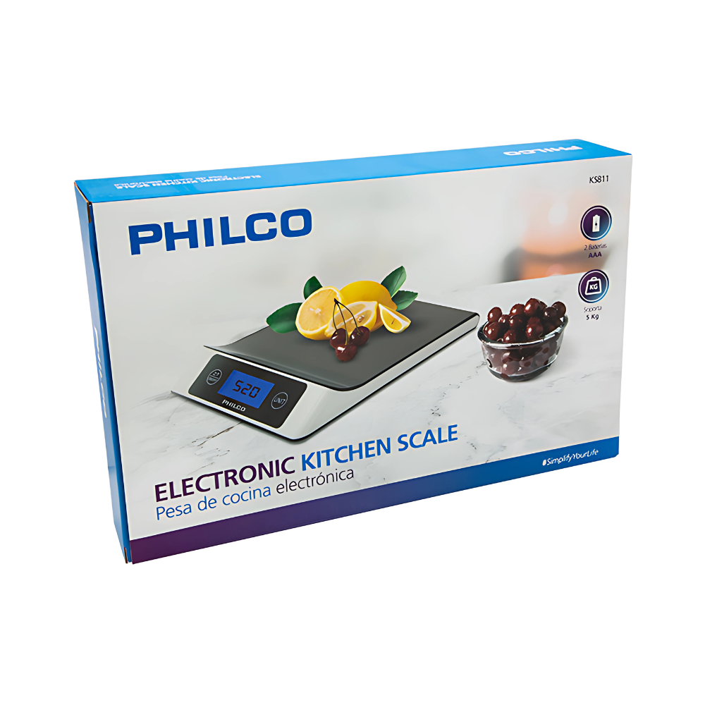 Pesa de Cocina Electrónica Philco