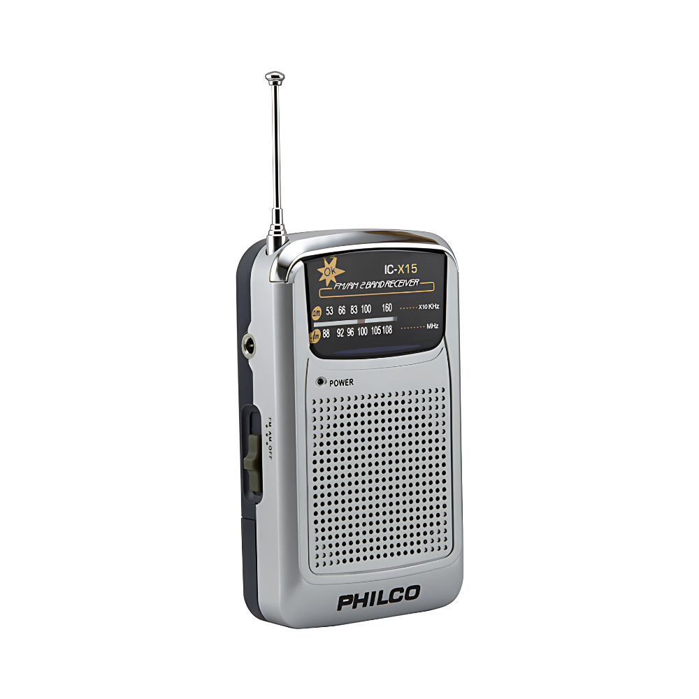 Radio Portátil C/Audífono ICX-15 Philco
