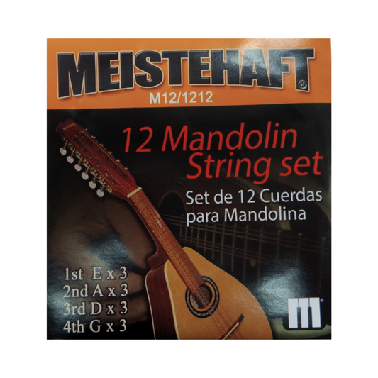 Set De 12 Cuerdas Para Mandolina M12/1212 Meistehaft