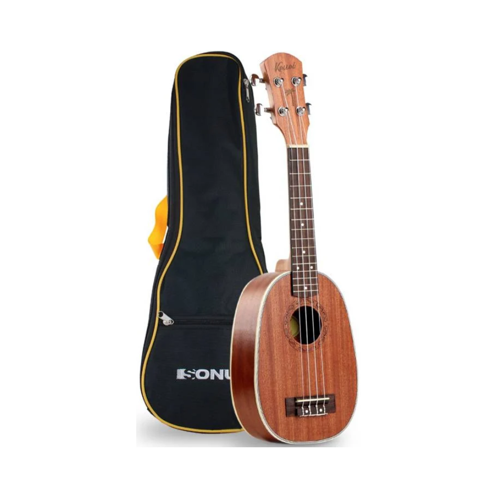 Set Ukelele Piña 21" Caoba Kauai