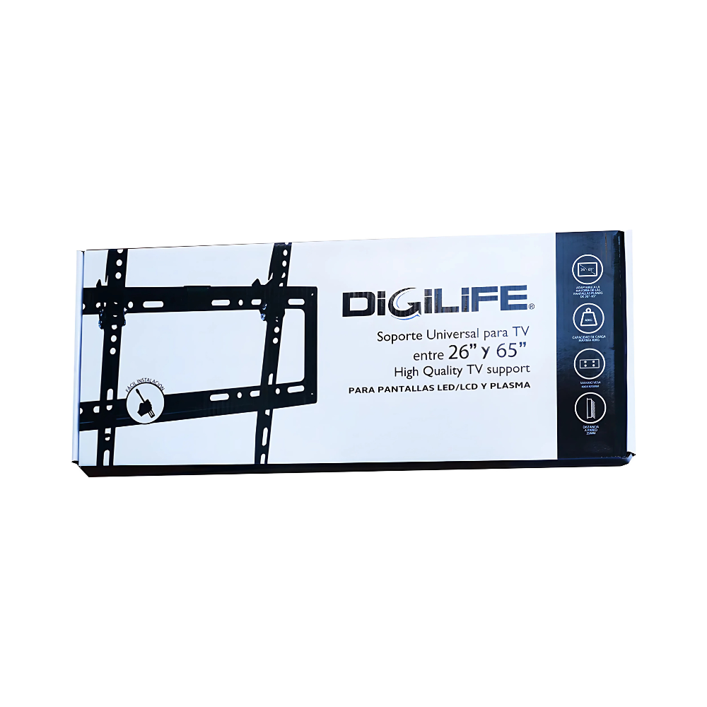 Soporte Universal Fijo para TV 26" a 65" Digilife
