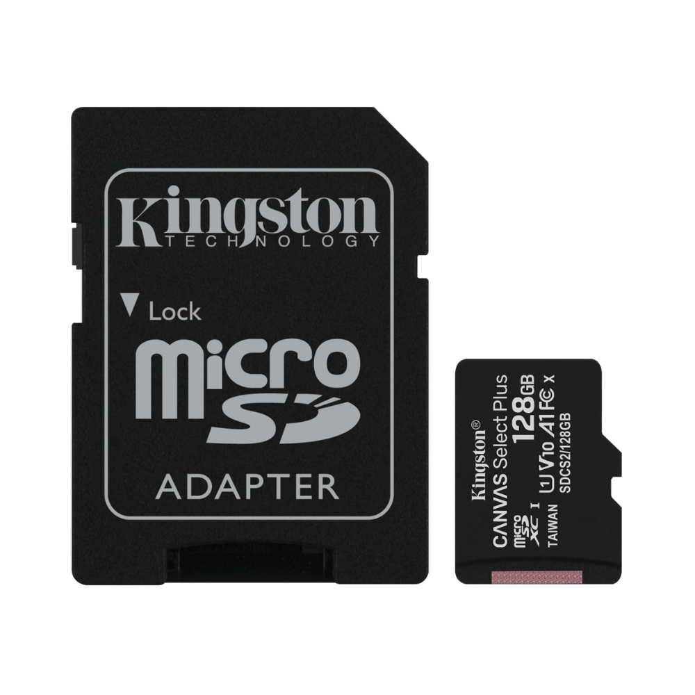 Tarjeta microSD 128Gb Canvas Select Plus Kingston