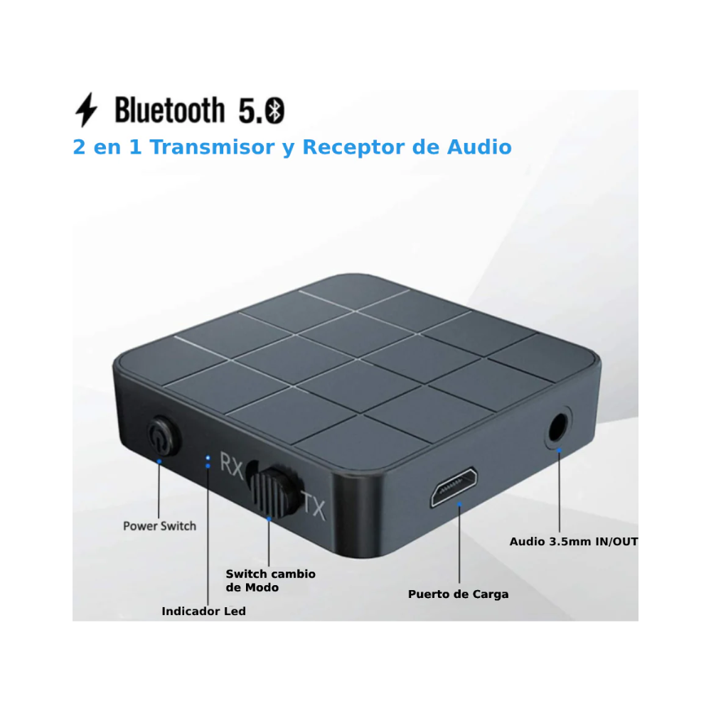 Transmisor y Receptor de Audio Bluetooth