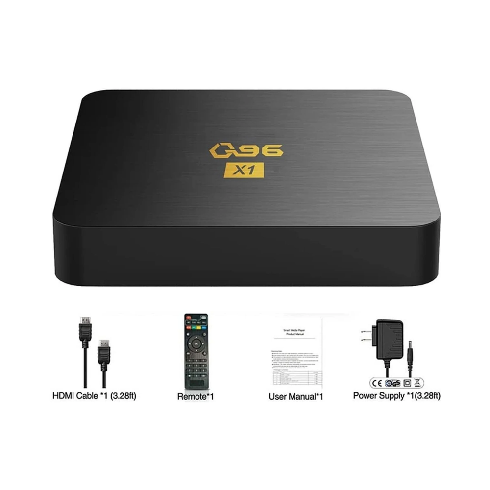 Tv Box 8Gb RAM 128GB ROM 4K Ultra HD Q96