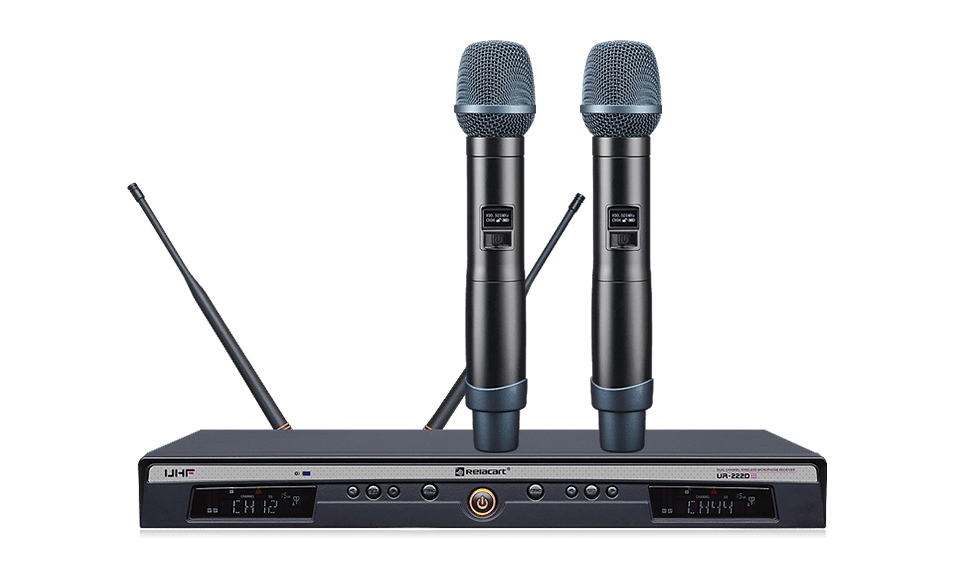 Micrófono inalámbrico UR-222D Relacart