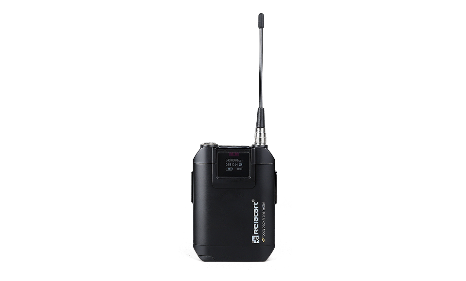 Transmisor bodypack inalámbrico UT-2 Relacart