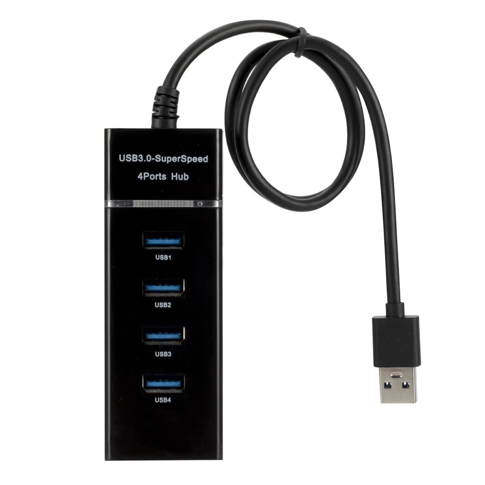 HUB 4 puertos USB 3.0 Macro