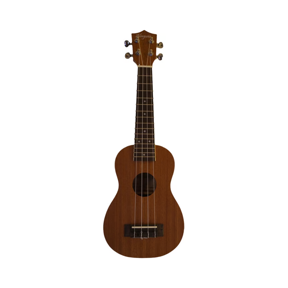 Ukelele Soprano 21" con funda Alaguez