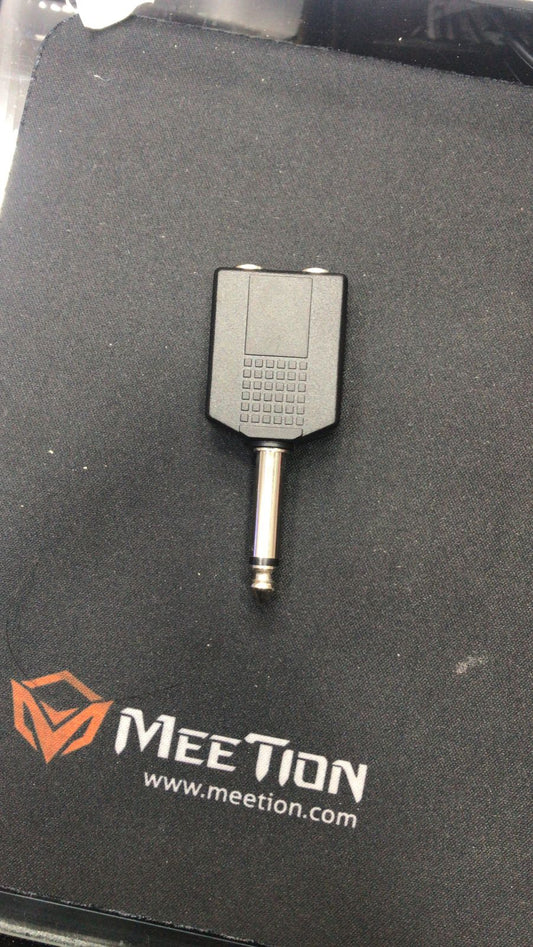 Adaptador 2/6,3 a 1/6,3 mono