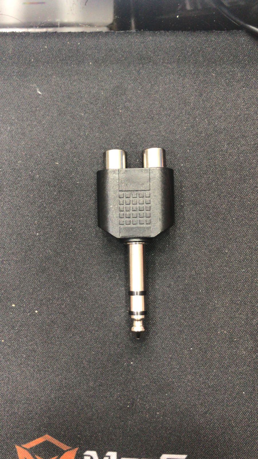 Adaptador RCA a 6,3 stereo