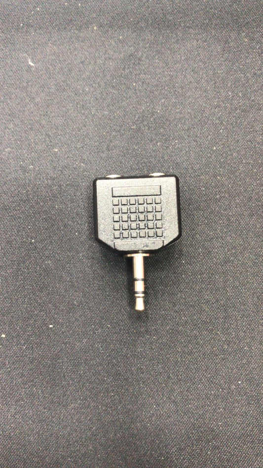 Adaptador 2 plug 3,5 a 1/3,5 stereo
