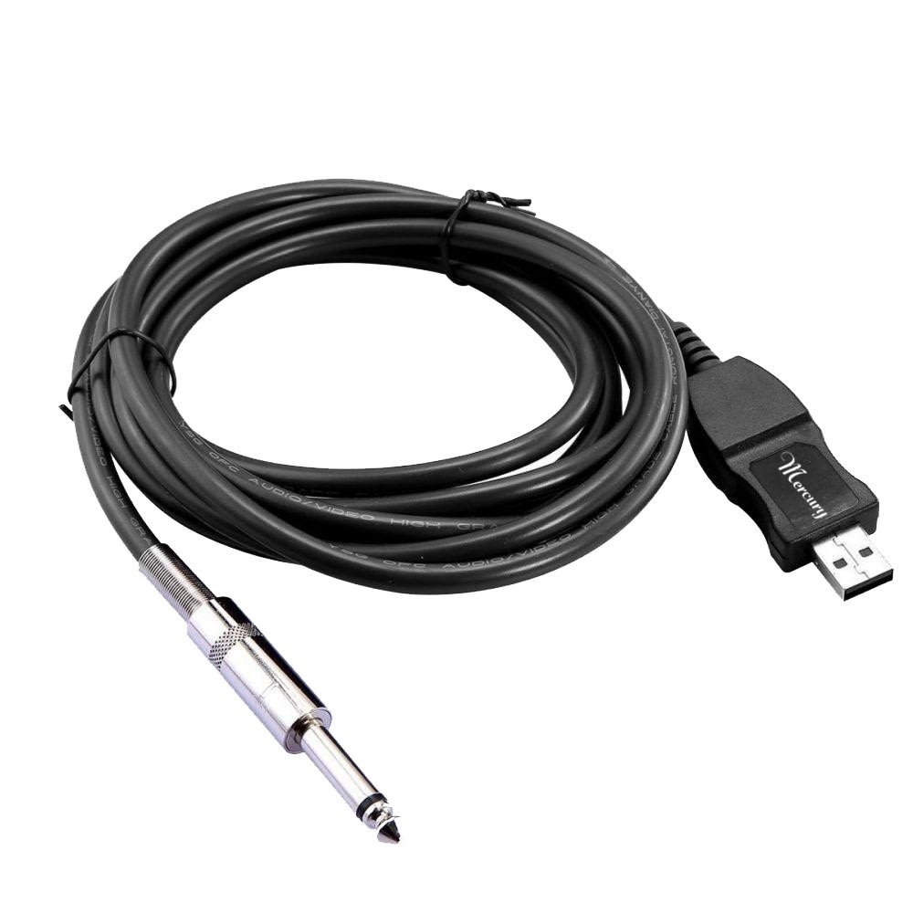 Cable USB a plug 6,3 Mercury