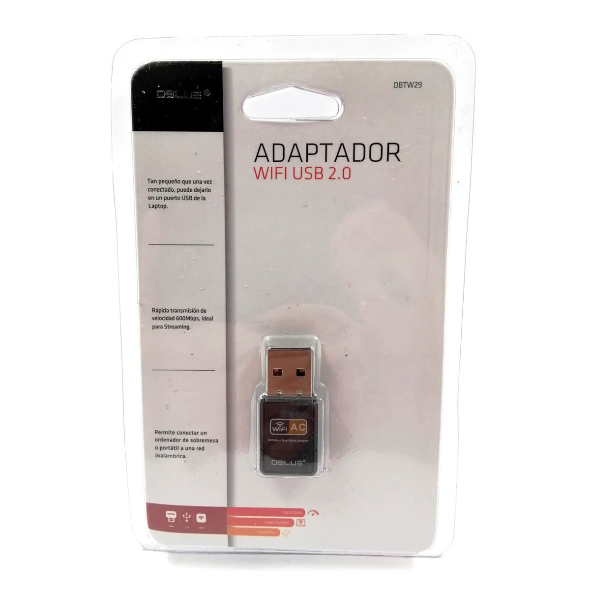 ADAPTADOR WIFI DBLUE USB 2.0 DBTW29 - Espacio música