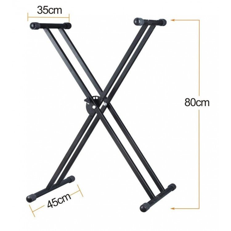 Atril Para Teclado Doble En X Digital Shop - Espacio música