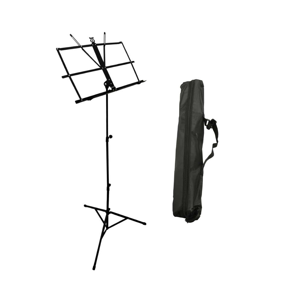 Atril Porta Partitura Metálico con Funda Nutech - Espacio música