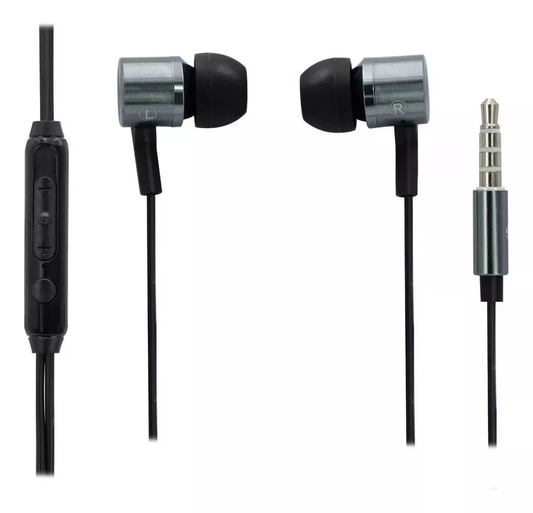 Audífonos In Ear auriculares manos libres negro HP
