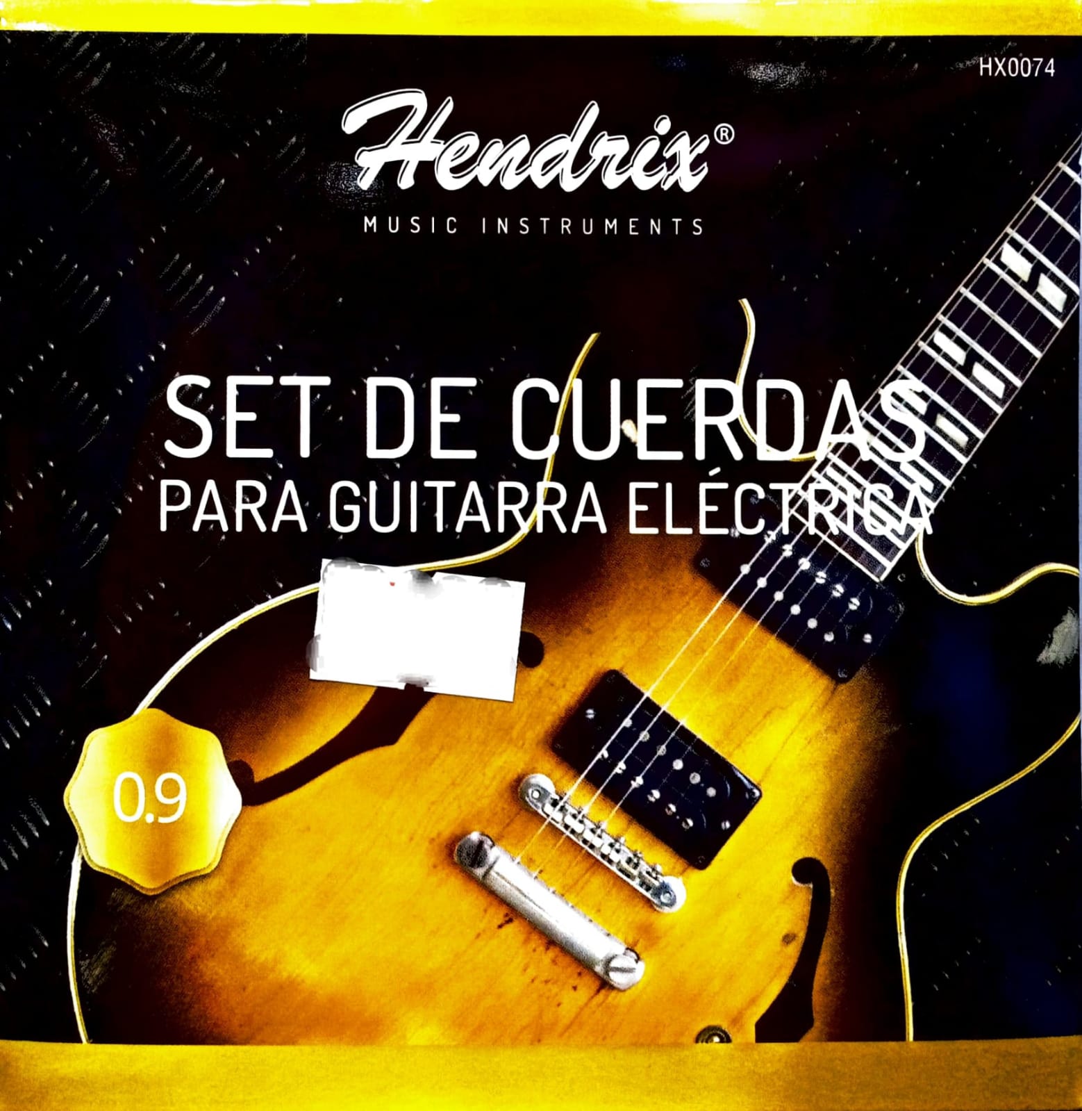 Cuerdas para guitarra eléctrica 0.9 Hendrix