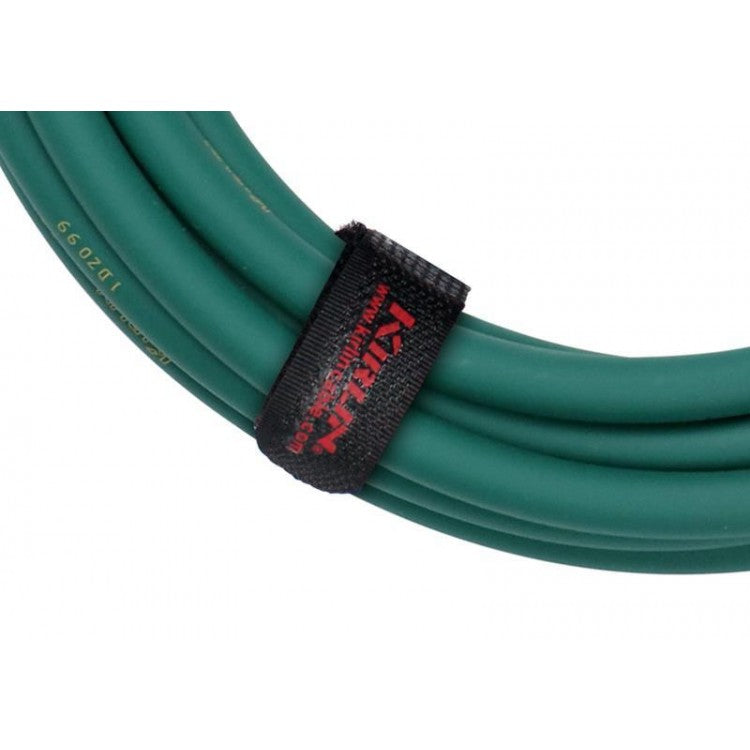 Cable instrumento 6,3 mono 3 m verde Kirlin