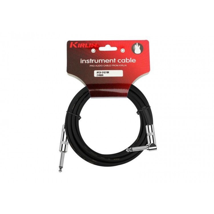 Cable instrumento 6,3 mono en L 6 m Kirlin