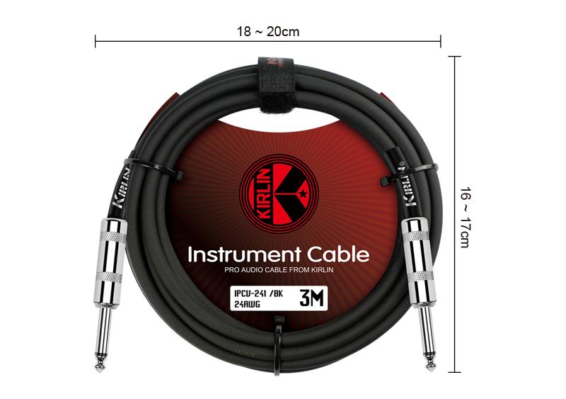 Cable instrumento 6,3 mono 3 m Kirlin - Espacio música