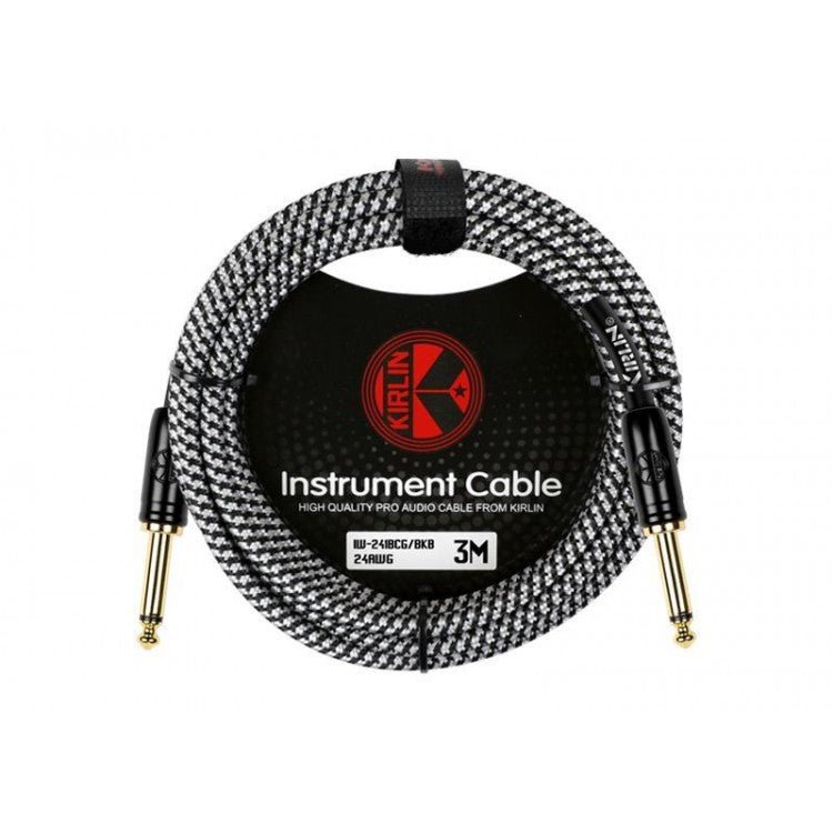 Cable instrumento 6,3 mono tela gris 6 m Premium Kirlin - Espacio música