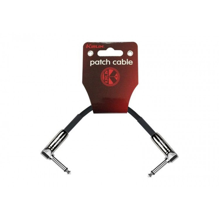 Cable patch 6,3 mono a 6,3 mono metálico en L Kirlin