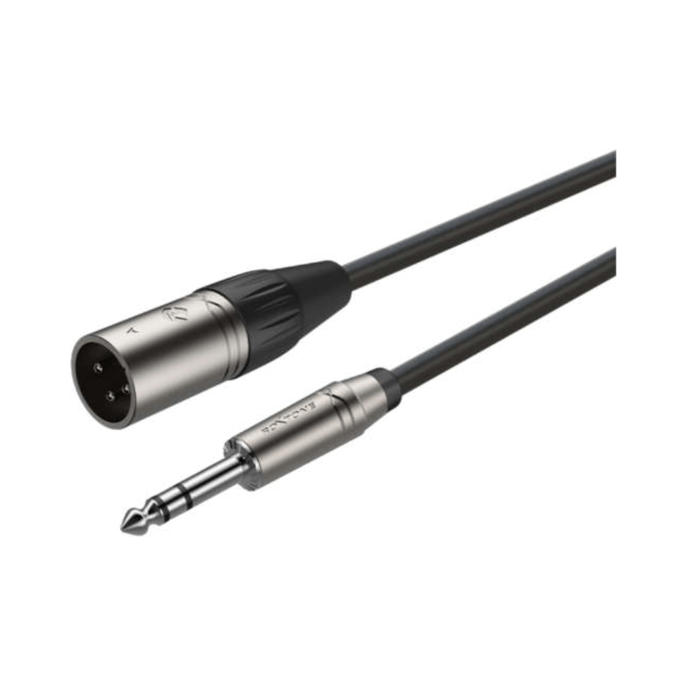 Cable TRS A XLR Balanceado 3m Roxtone - Espacio música