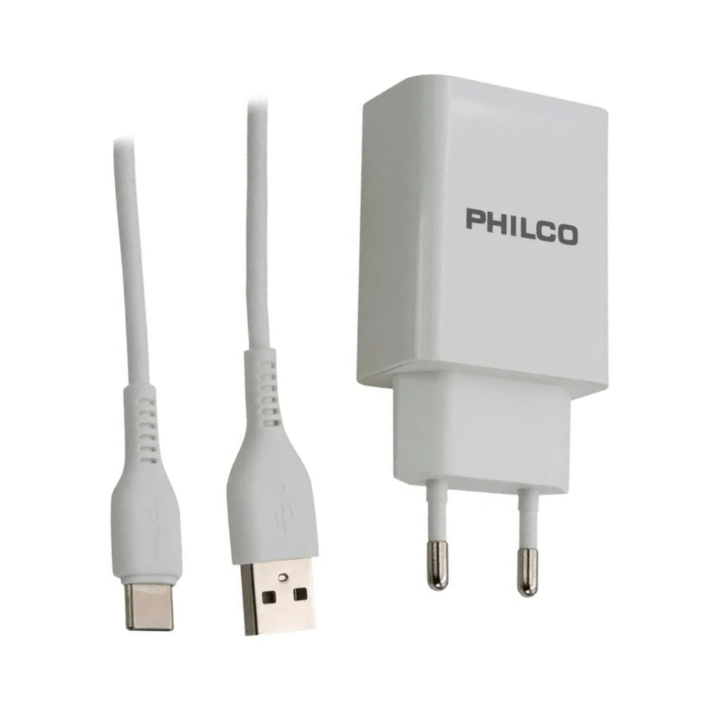 Cargador con Cable USB - C Philco - Espacio música
