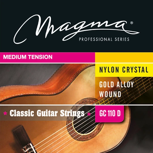 Cuerdas Para Guitarra Clásica Magma GC110D