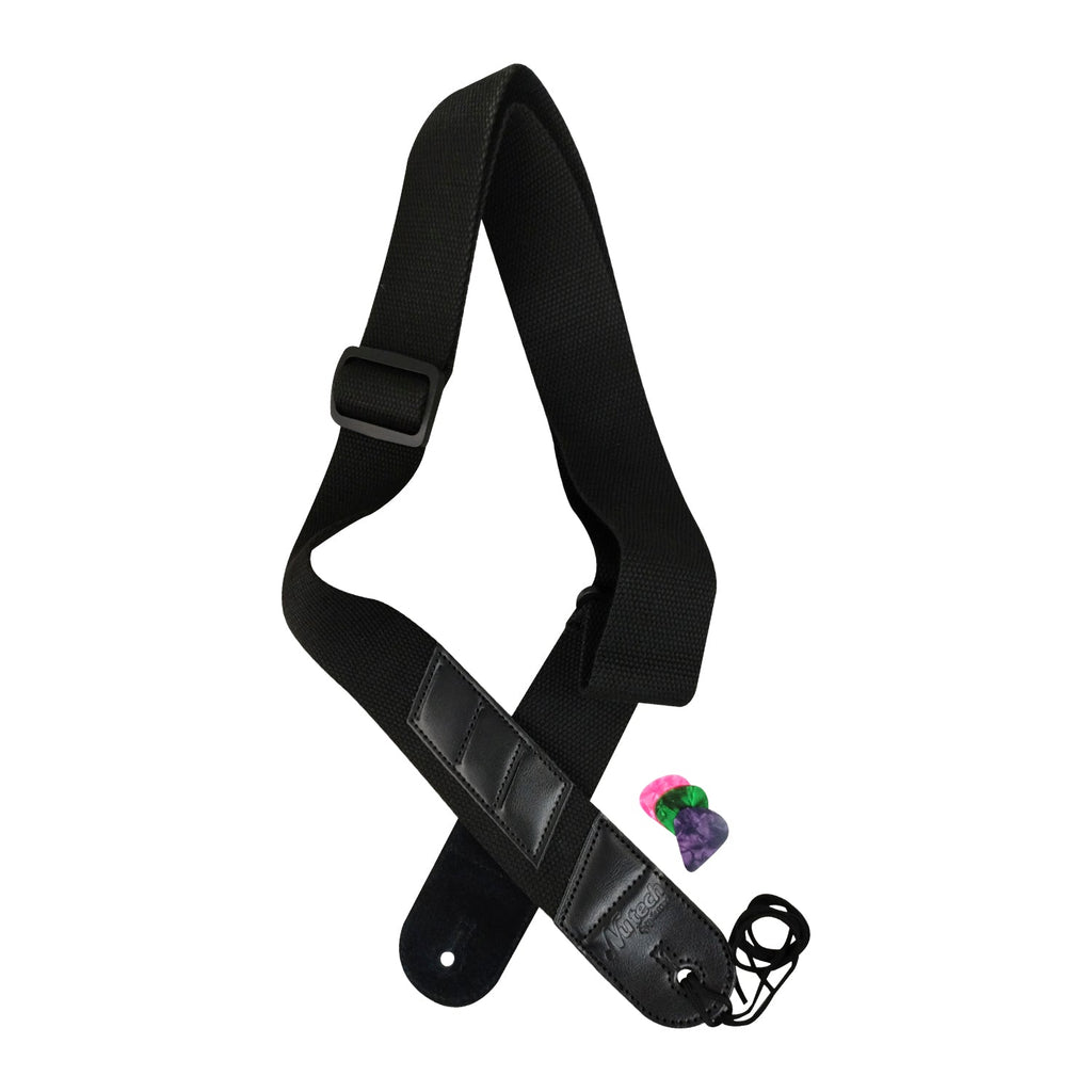 Correa guitarra con porta uñetas - Espacio música