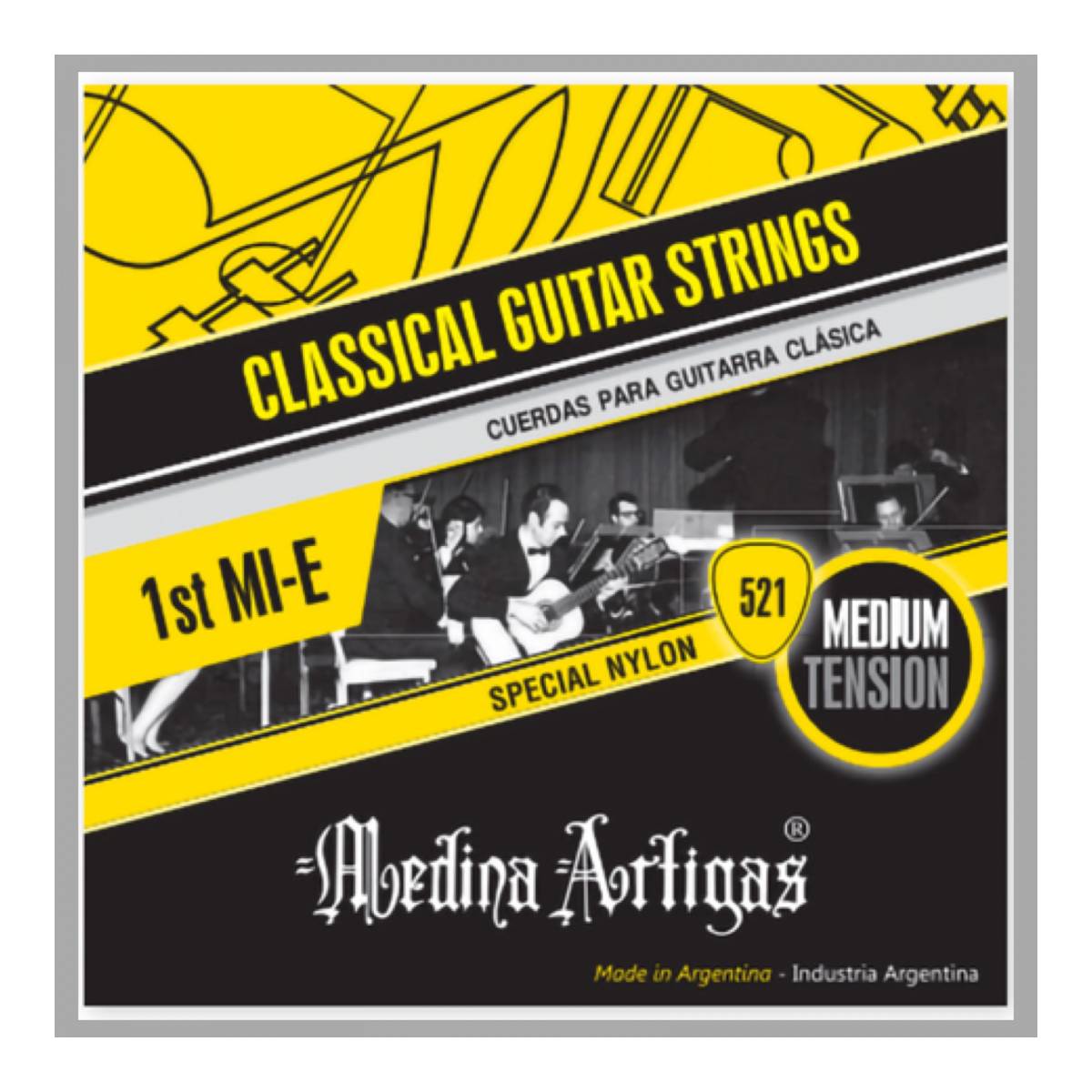 Cuerda suelta 1° nylon Medina Artigas - Espacio música