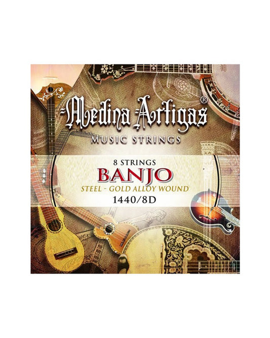 Cuerdas Banjo 8 cuerdas Medina Artigas
