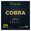 Cuerdas guitarra electroacústica Cobra Giannini - Espacio música